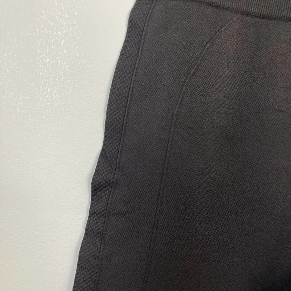 𝅺homma Black Seamless High Waisted Compression Leggings Women's Size XL - Picture 6 of 12